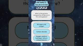 Test Your Solar System Knowledge!  Quick Planet Quiz Challenge!  #7