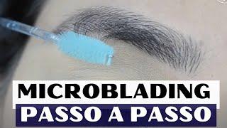 MICROBLADING FIO A FIO - PASSO A PASSO COMPLETO