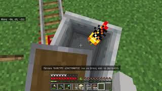 Experimenting with minecarts in survival mode in Minecraft