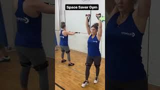 Space Saver Gym resistance bands  upper body workout  