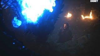 Arya kills Night King | Jon stand against Viserion - Game of Thrones S8E3 The Battle of Winterfell