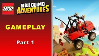 LEGO Hill Climb Adventures Gameplay part 1 Walkthrough , First Look ((Android, iOS)
