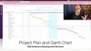 VCE Software Development Revision : Project Plan and Gantt Chart