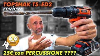 DA NON CREDERE... 25€ !! Il trapano avvitatore TOPSHAK TS-ED2 che tutti possono permettersi