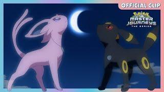 Espeon and Umbreon | Pokémon Master Journeys: The Series | Official Clip