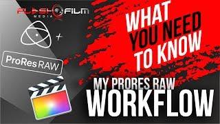 Apple ProRes Raw Workflow -  using Final Cut Pro X