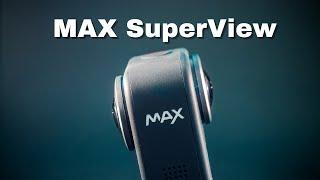 GoPro MAX - Max SuperView - Widest field of view for POV perspective vs hero9 superview