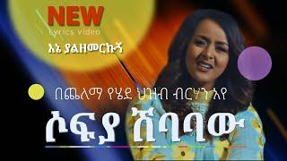 Sofia Shibabbaw New - ሶፊያ ሽባባው -  በጨለማ  እያለሁ -  መንፈሳዊ መዝሙር  - ከአእስራት ነፃ መውጣት - New Full HD