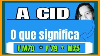 CID - F70 a F79 - M75