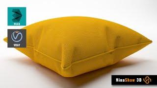 Make the Perfect Pillow in Autodesk 3dsMax | Cloth Modifier Tutorial