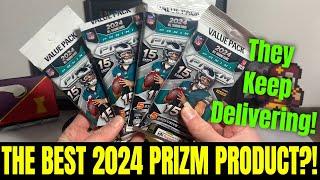 SERIOUSLY The BEST 2024 Prizm Football Option?! These Prizm NFL Value Packs Continue Delivering!!