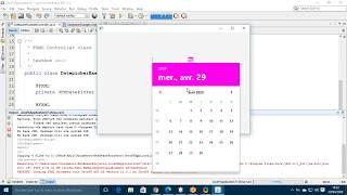 JavaFX Material Design JFoenix Tutorial 56   JFXDatePicker