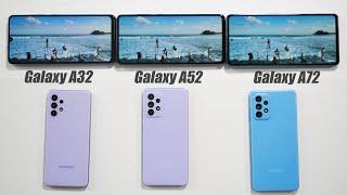 Samsung Galaxy A32, A52, A72 - Какой выбрать (советы)