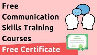 Free Communication Skills Training Online Courses with Certificate