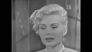 Zsa Zsa Gabor: On, The Tonight Show (Part One) - 1954