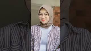 Tik tok jilbab gunung bulat || cantik imut:v