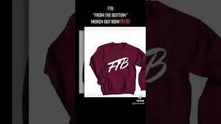 FTP “FROM THE BOTTOM”     MERCH OUT NOW‼️‼️ #shorts #merch #clothingbrand #fromthebottom #ftp