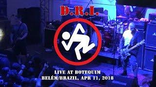 D.R.I. - Hooked (Live in Belém/Brazil, Apr 11, 2018) HD