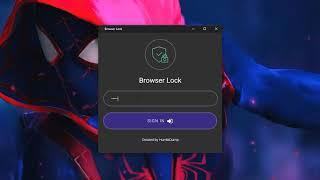 How to lock Google Chrome with password?