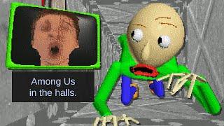 Baldi Crawling in the Vents!