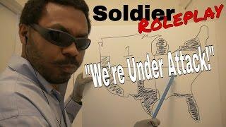 ASMR Soldier Roleplay (War) Battlefield Roleplay with Map Pointing, Map Reading & Map Drawing