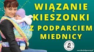 Wiązanie kieszonki (FWCC) z podparciem miednicy.