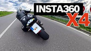 Unendliche Perspektiven - Insta360 X4 kritisches Review am Motorrad