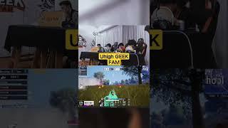 Uhigh GEEK FAAM WWCD #pubgmobile #uhighboy #geekfam #shortsvideo