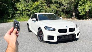 2024 BMW M2 Manual Start Up, Exhaust, Test Drive, Walkaround, POV and Review