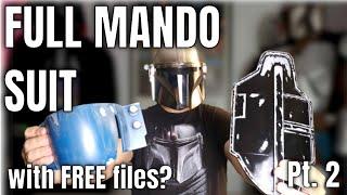 3D Printed Mandalorian Armor With Only FREE STL Files? Pt.2