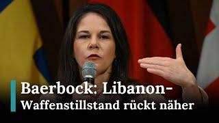 Baerbock: Waffenstillstand für Libanon näher Nachrichten Heute | Republic News Deutsch |AC15