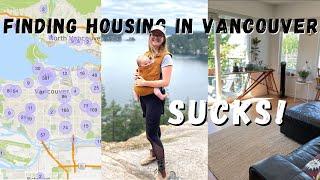apartment hunting in Vancouver || Exploring our new home