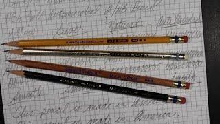 USA Gold Pencil Collection Review: Yellow, Silver, Natural, Antimicrobial