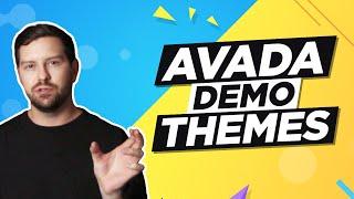 Avada Demo Themes - Quickly Build A Beautiful Website