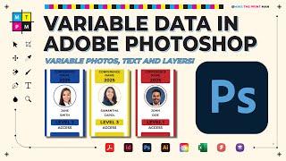 Variable Data in Adobe Photoshop