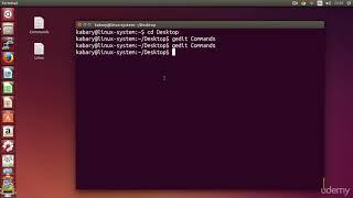 Linux Command Line Basics - Our graphical text editor gedit