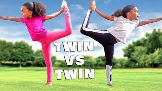 Extreme Yoga Challenge Twin Vs Twin!