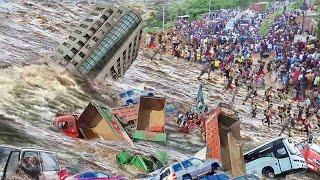 China's largest Dongting Lake has collapsed on the cities! Cities and villages in Hunan Underwater!