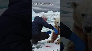 Sailors Rescue Injured Polar Bear and Her Cub #polarbear #animals #cute #wildlife #bear #seal