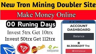 New Tron Doubler Website 2022 | trx-earn.ltd Withdraw Proof | trx-earn payment proof #cryptodoubler