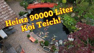 Der jahrzehnte alte 90000 Liter Kirchner Teich von Heinz!