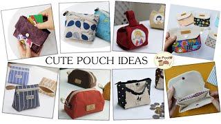 8 IDEAS! Super cute pouch bags, easy and quick to make | Compilation | Bag Tutorial