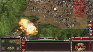 CHINA Infantry vs 7 Toxin - Command & Conquer Generals Zero Hour - 1 vs 7 HARD Gameplay
