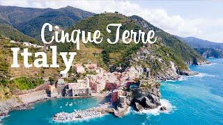 Cinque Terre Italy | Village Vernazza  - Drone 4K