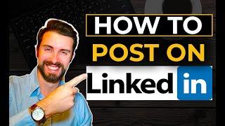 How to Post on LinkedIn | 3 Tips for MASSIVE Reach !!