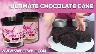 Ultimate Chocolate Cake by www SweetWise com