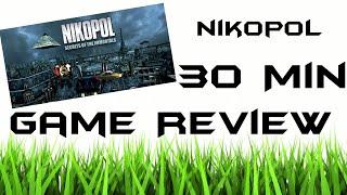 Nikopol: Secrets of the Immortals| 30 minute Game Review [Twitch Stream]