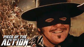 Legendary Zorro Disrupts Hanging | The Mask Of Zorro