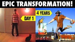 MY 4 YEARS OF TRANSFORMATION  - (ORIGINAL EDITION) - #RoboSwing #ElectroSwingDance - NEILAND