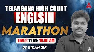 TS High Court English Marathon Class | TS High Court Previous Year Question Paper | by Kiran Sir